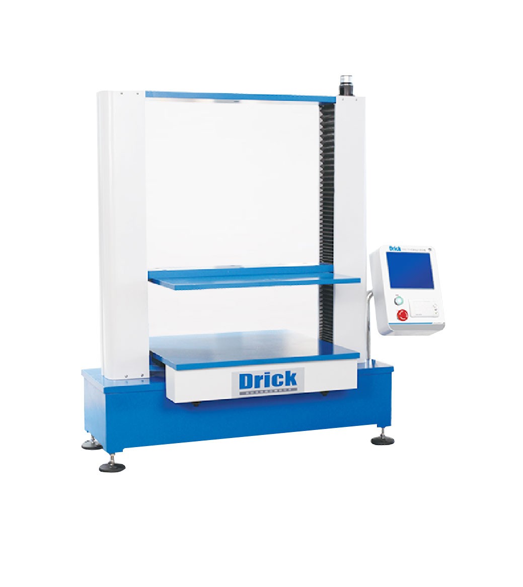 Touch-screen carton compression tester